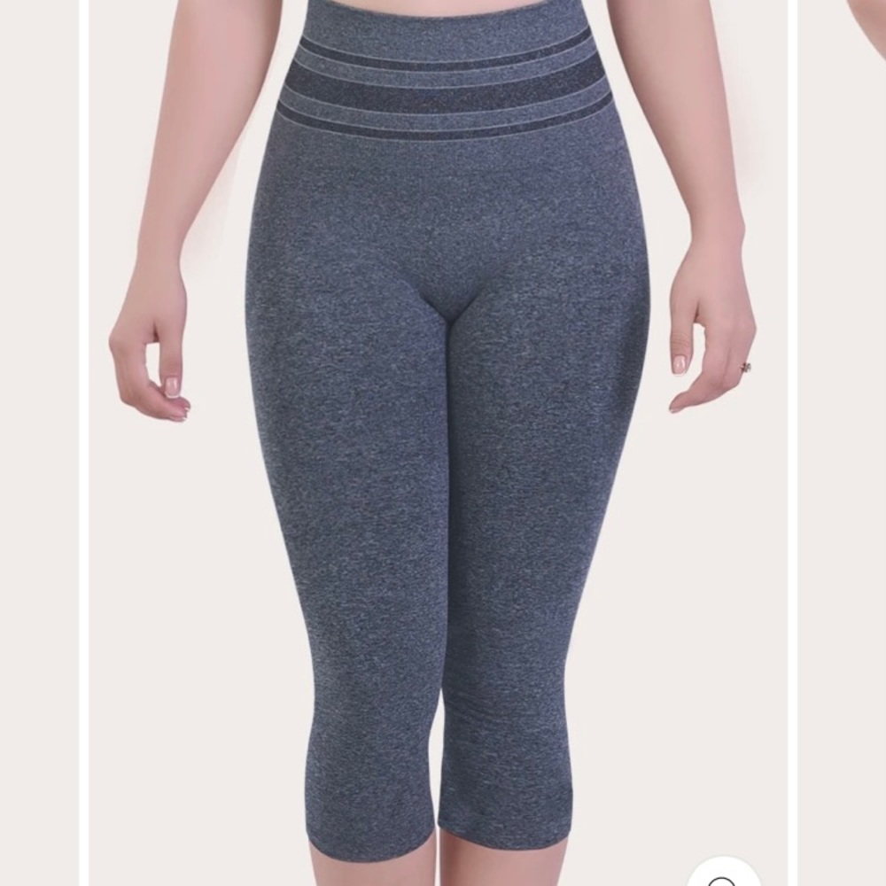 SANKOM PATENT ACTIVEWEAR CAPRI - GREY MELANGE
